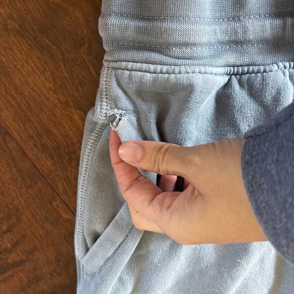 American‎ Eagle Outfitters Super Soft Drawstring Jogger Pants Blue Women's XS - Picture 7 of 12